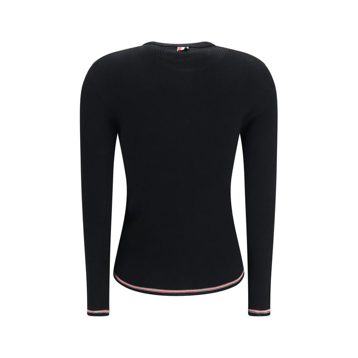 Thom Browne Black Wool Oves Aries Cardigan