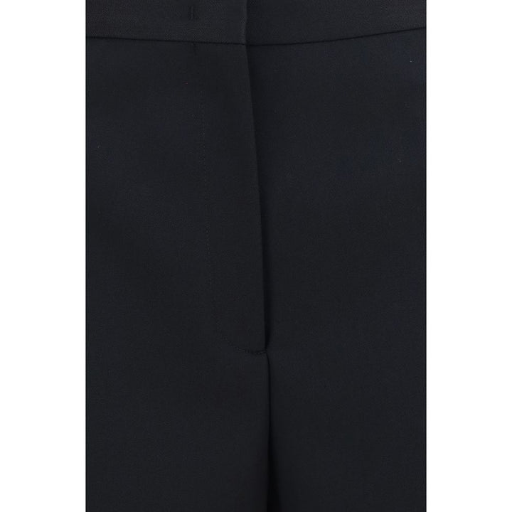 Fendi Black Cotton Casual Pants