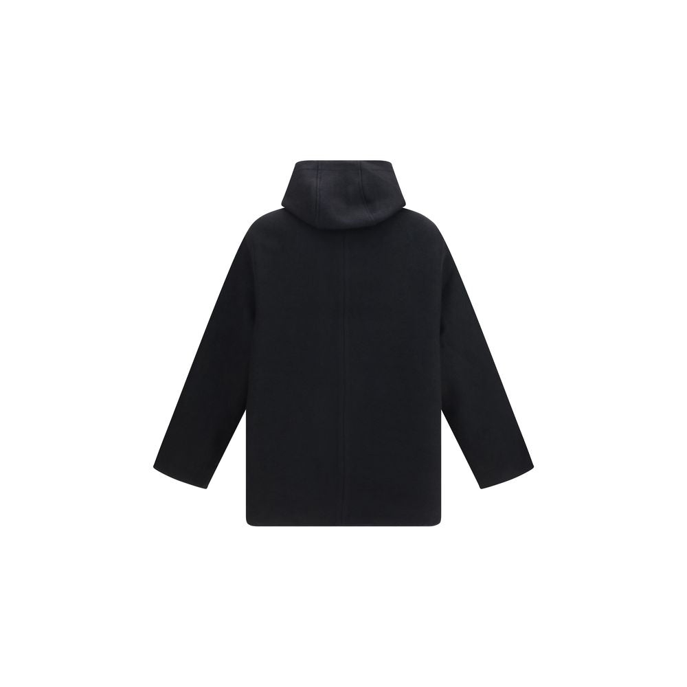 Our Legacy Black Wool Oves Aries Full-Length Jacket