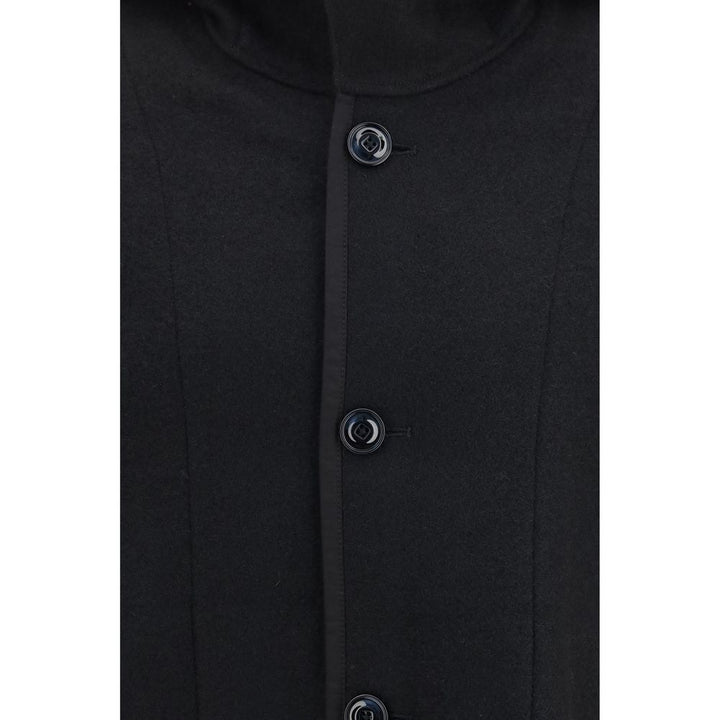 Our Legacy Black Wool Oves Aries Full-Length Jacket