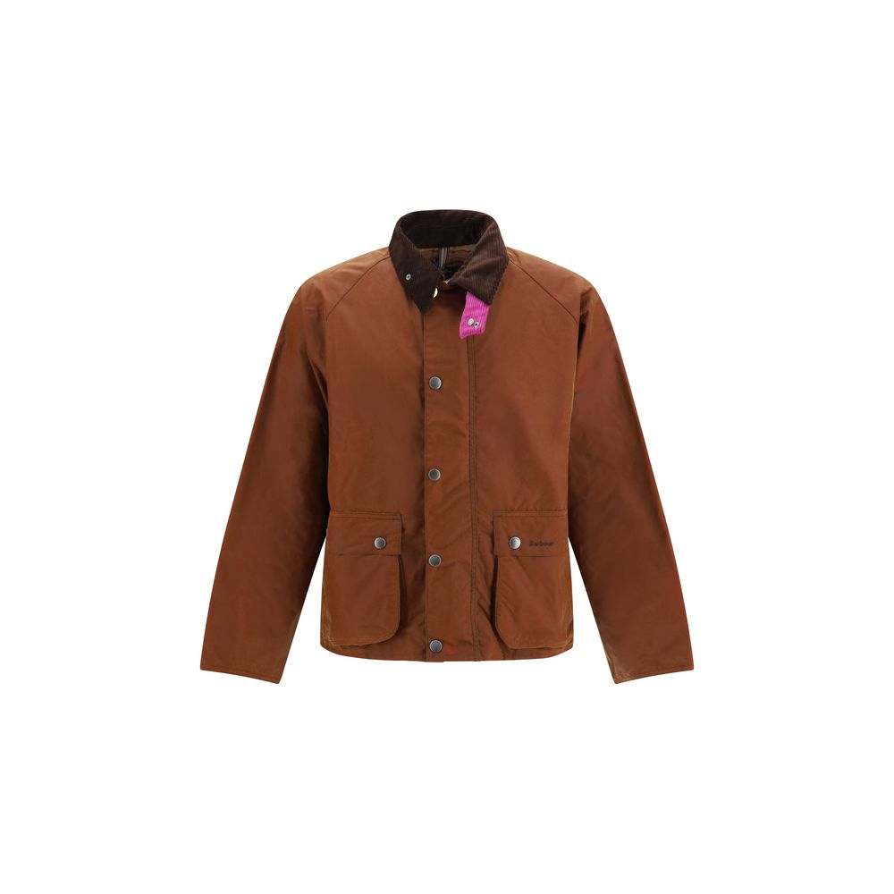Barbour Brown Cotton Full-Length Jacket