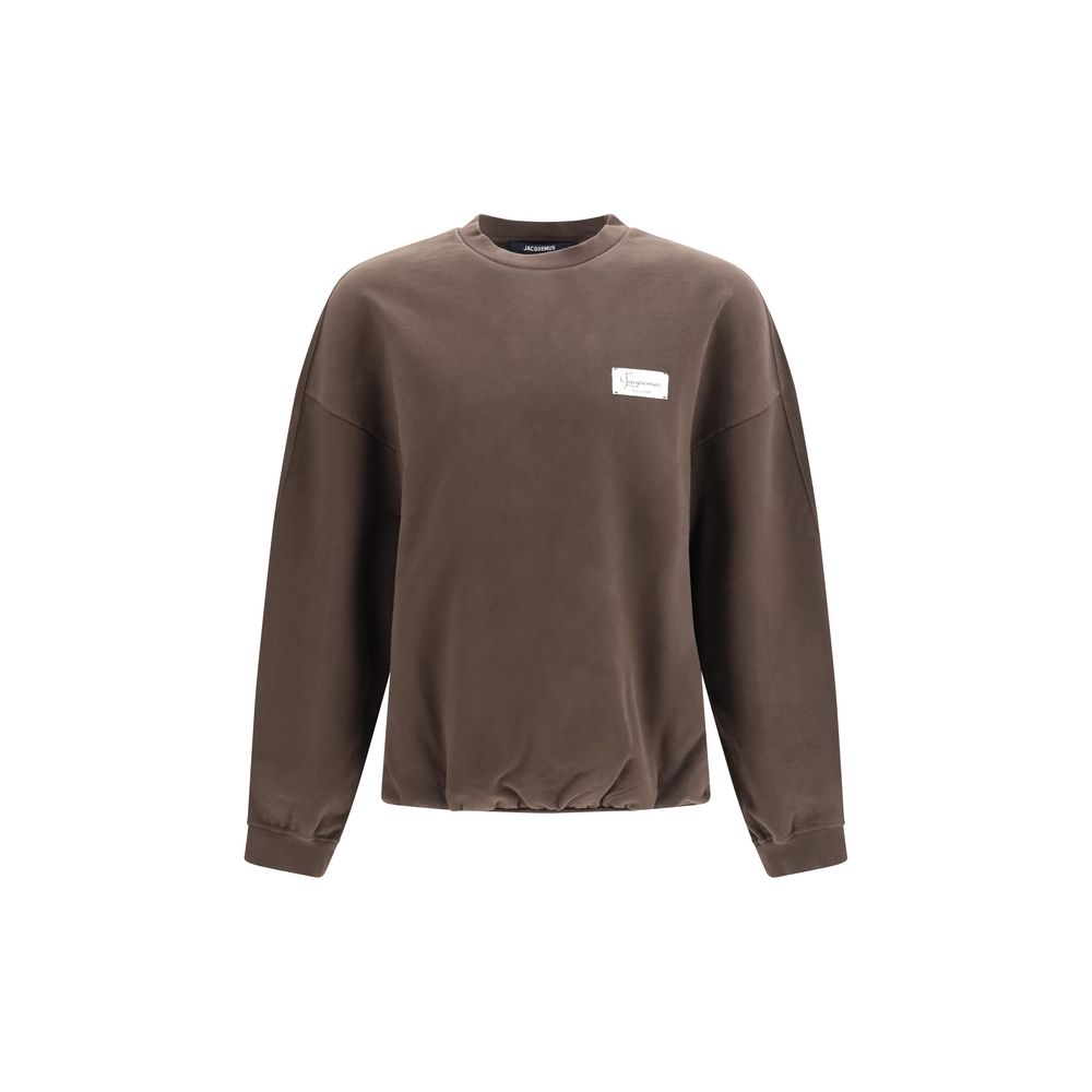 Jacquemus Brown Cotton Sweatshirt