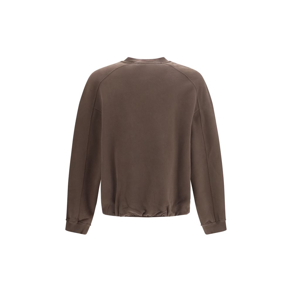 Jacquemus Brown Cotton Sweatshirt