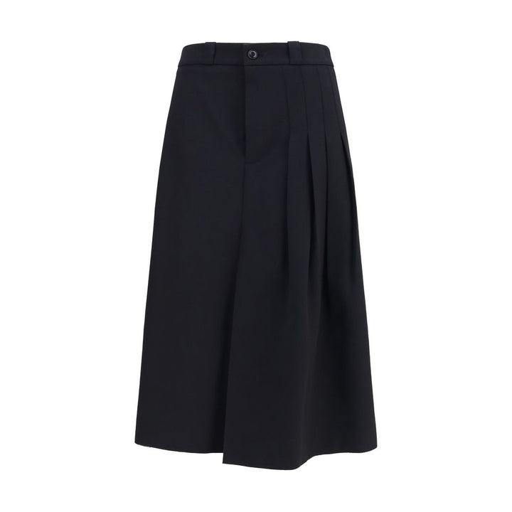 Our Legacy Black Wool Oves Aries Midi Skirt