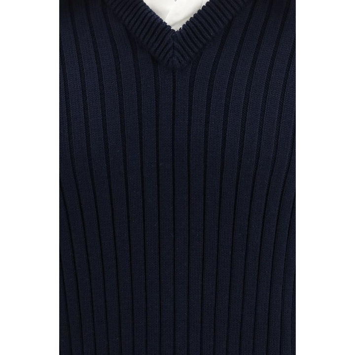 Balenciaga Blue Cotton Sweatshirt