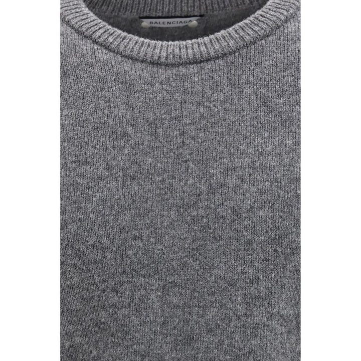 Balenciaga Gray Wool Oves Aries Sweatshirt