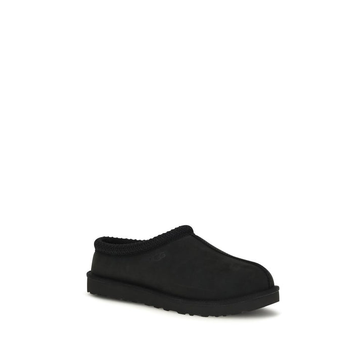 UGG Black Nubuc Leather Clogs
