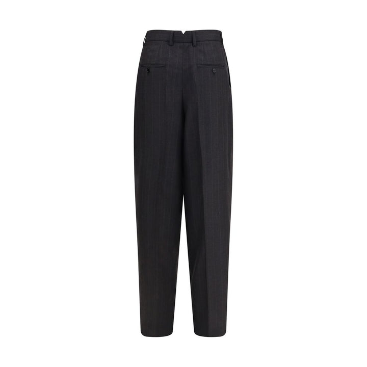 Ami Paris Black Wool Oves Aries Dress Pants