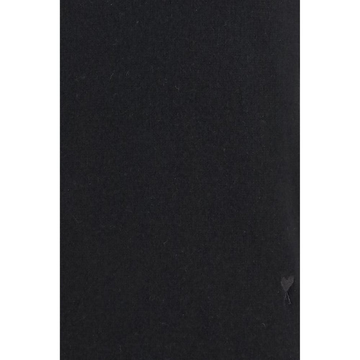 Ami Paris Black Wool Oves Aries Sweatshirt