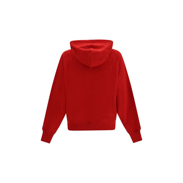 Ami Paris Red Cotton Sweatshirt