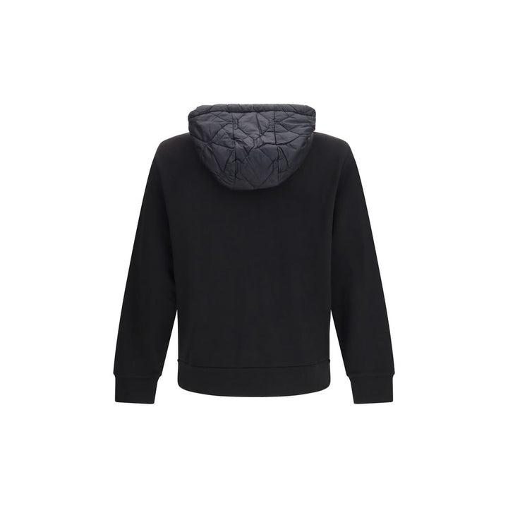 Moncler Black Cotton Sweatshirt