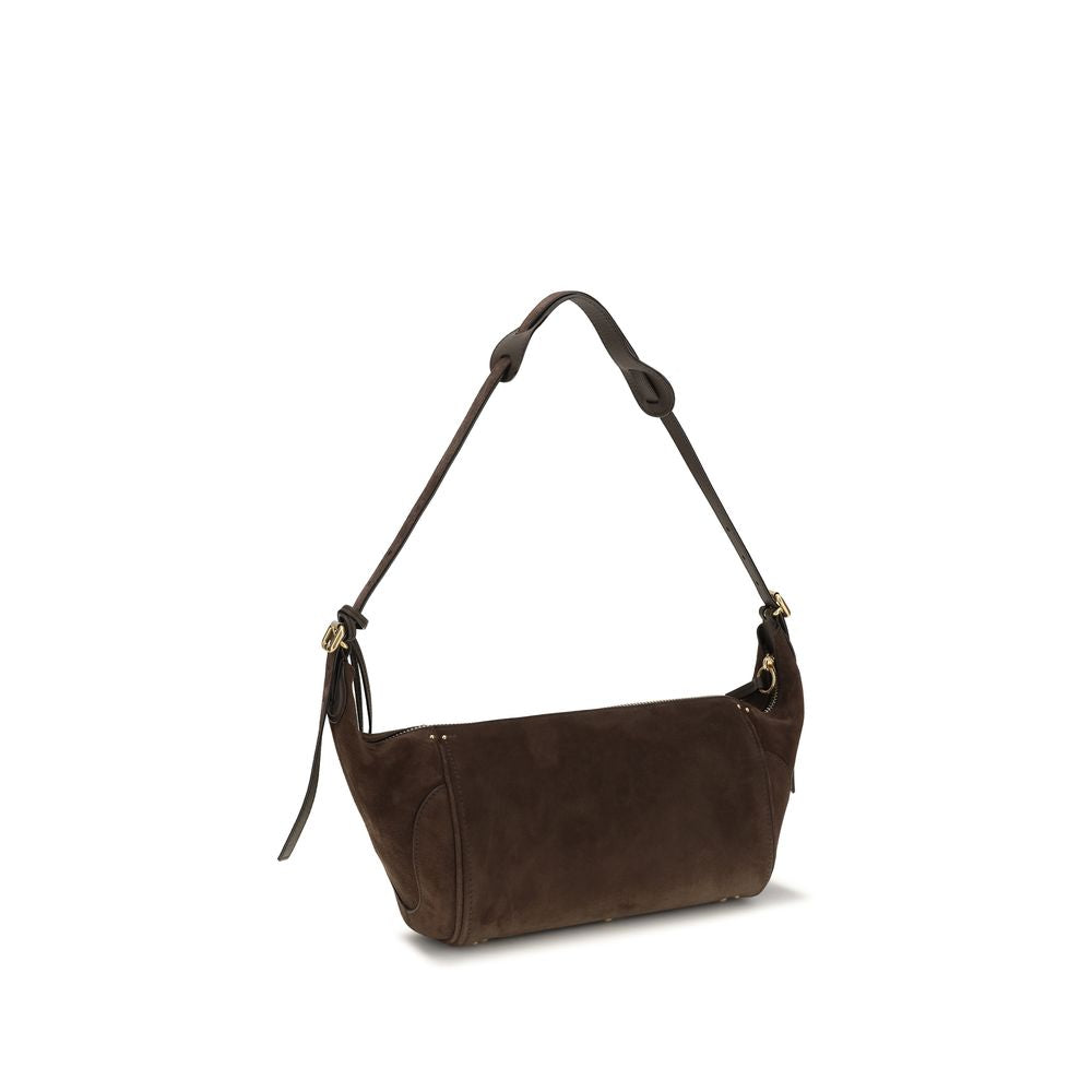 Chloé Brown Calf Leather Bos Taurus Shoulder Bag