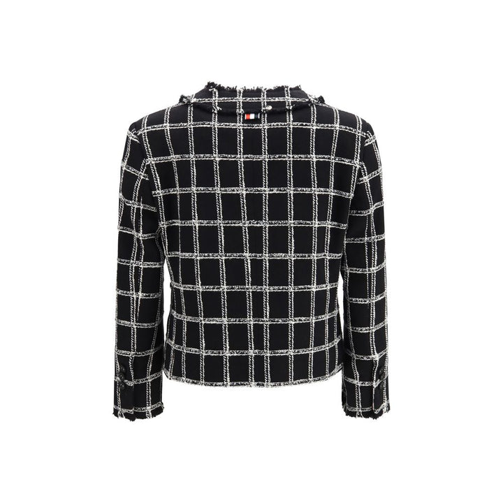 Thom Browne Black Cotton Jacket