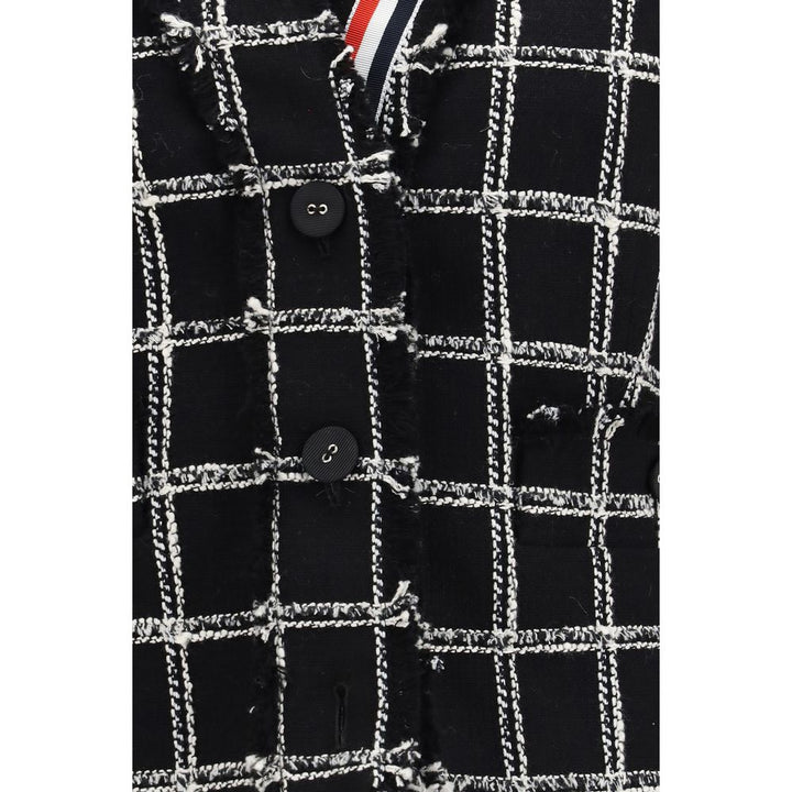 Thom Browne Black Cotton Jacket