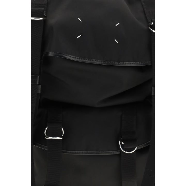 Maison Margiela Black Nylon Backpack