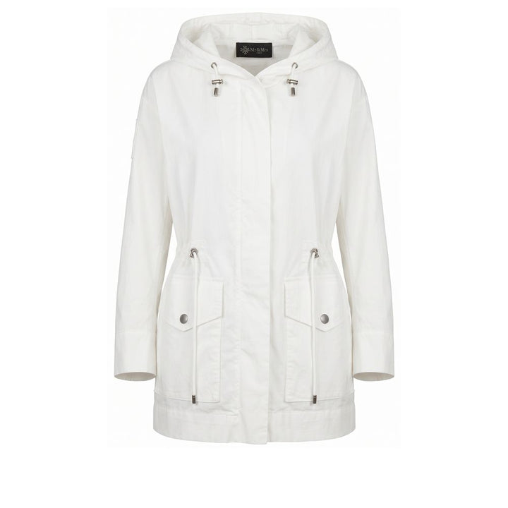 Mr&Mrs Italy White Cotton Women Jacket