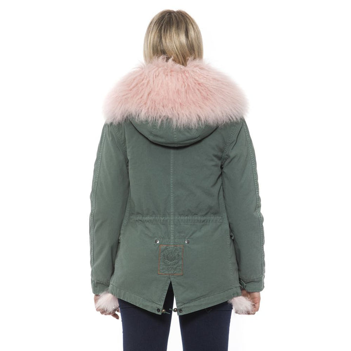 Mr&Mrs Italy Green Cotton Women Jacket