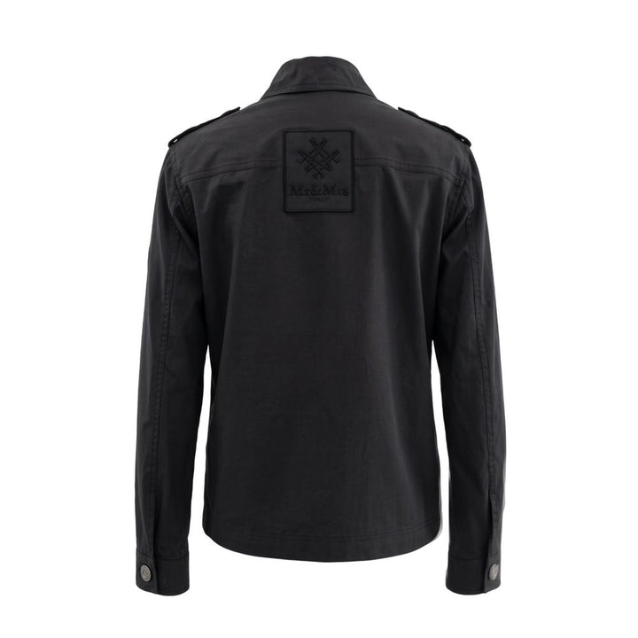 Mr&Mrs Italy Black Cotton Women Jacket