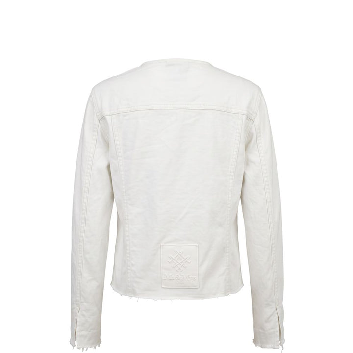 Mr&Mrs Italy White Cotton Women Jacket