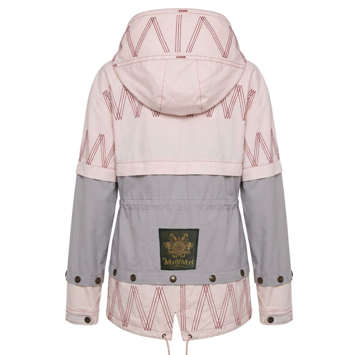 Mr&Mrs Italy Pink Cotton Women Jacket
