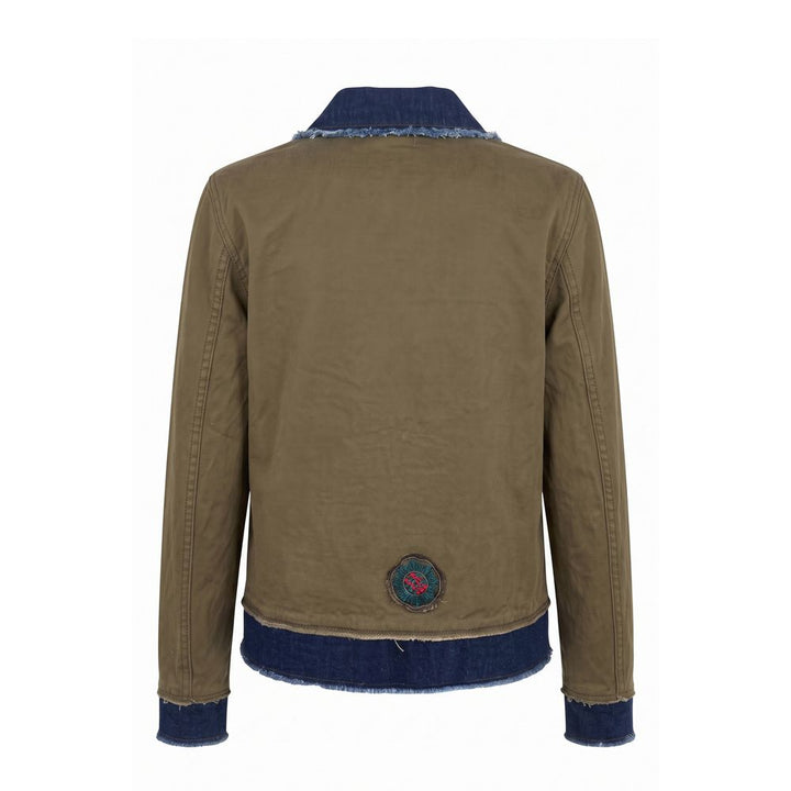 Mr&Mrs Italy Green Cotton Women's Jacket
