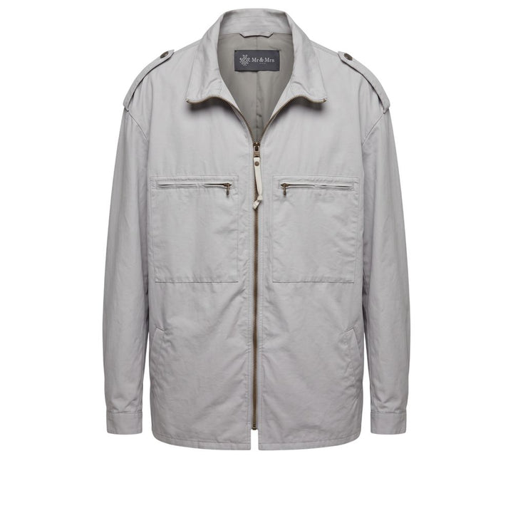 Mr&Mrs Italy Green Polyurethane Men Jacket