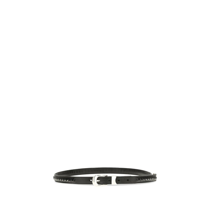 Our Legacy Black Calf Leather Bos Taurus Regular Belt