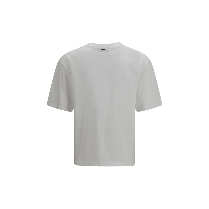 Herno White Cotton T-Shirt