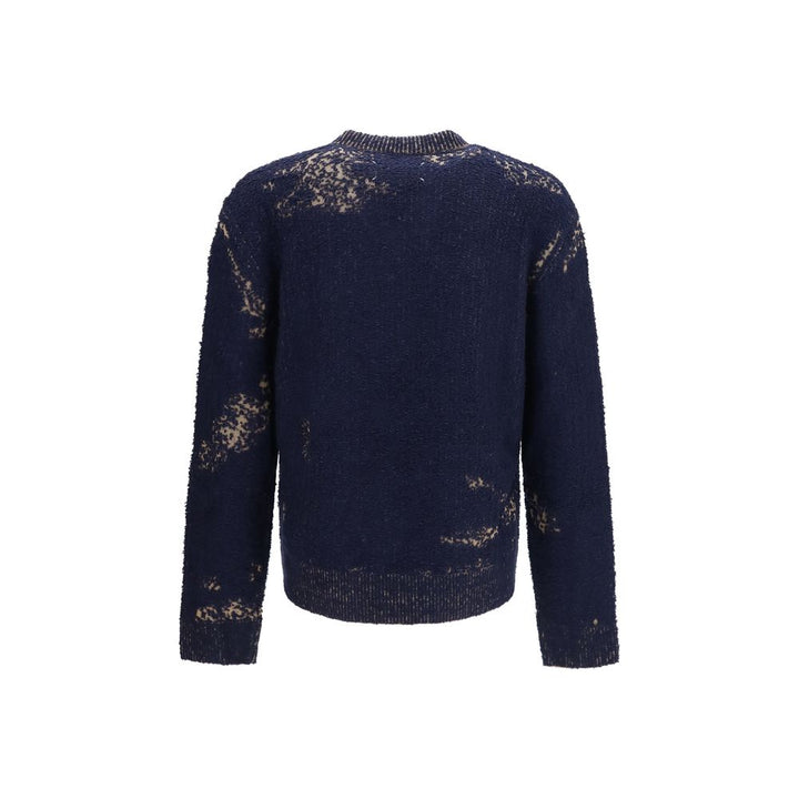 Maison Margiela Blue Cotton Sweatshirt