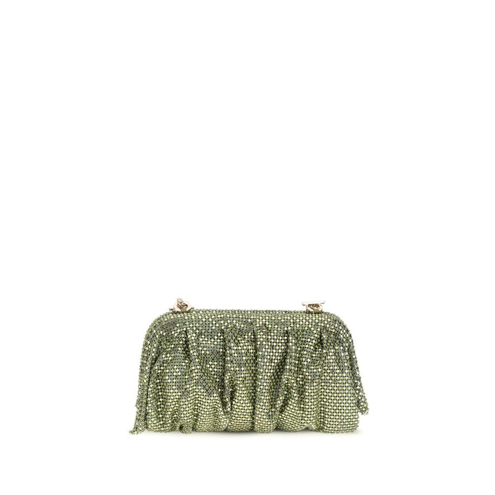 Benedetta Bruzziches Bicolor Aluminum Clutch Bag