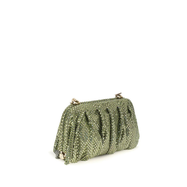 Benedetta Bruzziches Bicolor Aluminum Clutch Bag