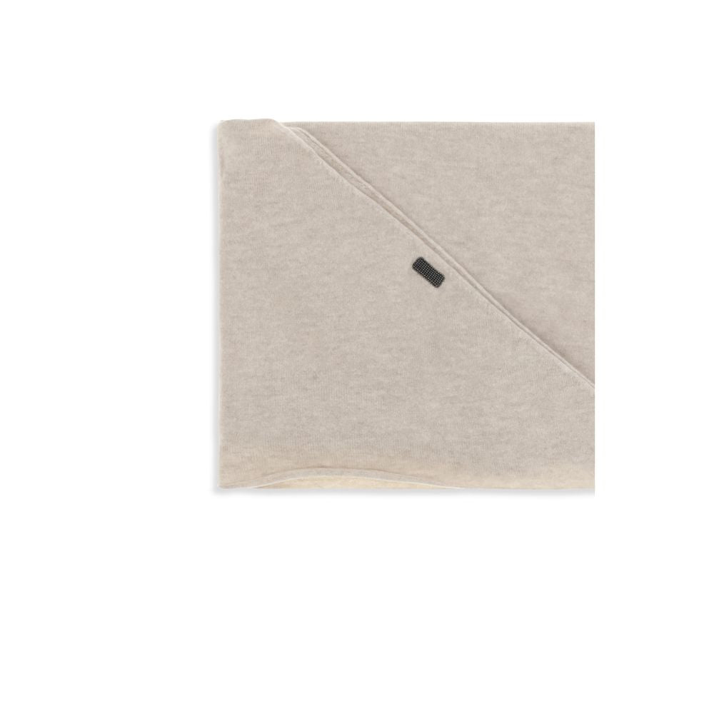 Brunello Cucinelli Beige Cashmere Scarf