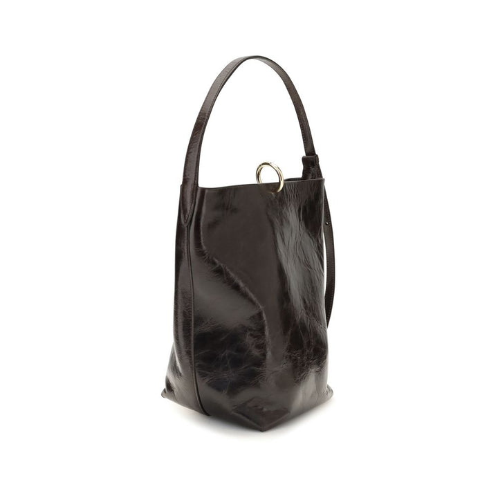 Benedetta Bruzziches Black Calf Leather Bos Taurus Shoulder Bag