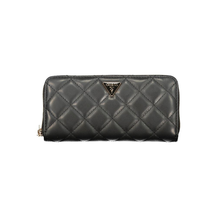 Guess Jeans Black Polyurethane Women's Wallet