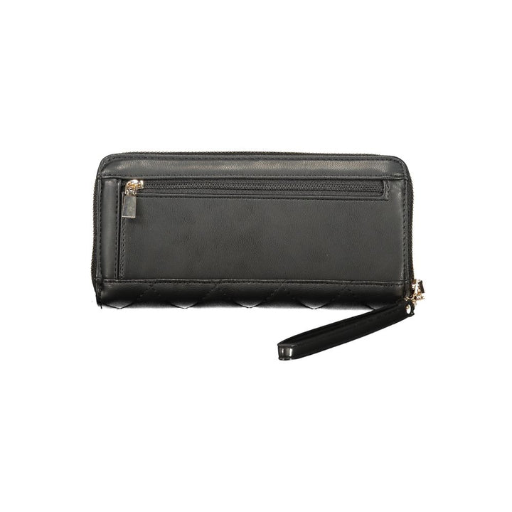Guess Jeans Black Polyurethane Women's Wallet
