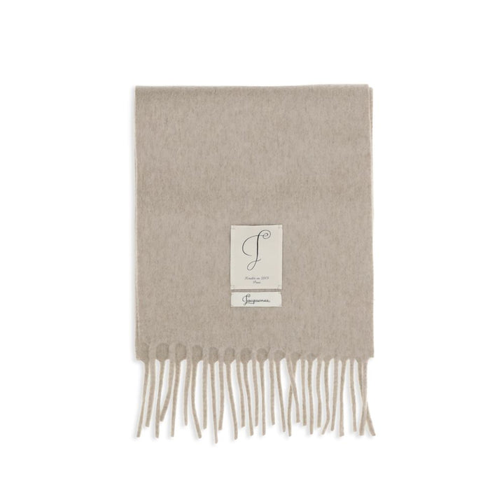 Jacquemus Beige Wool Oves Aries Scarf