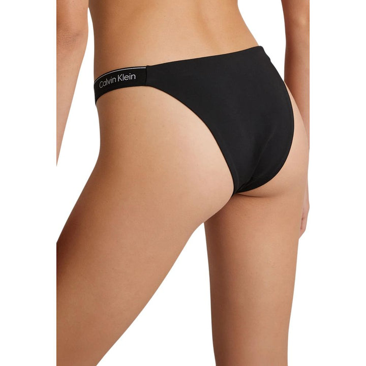 Calvin Klein Jeans Black Recycled Polyester Bikini