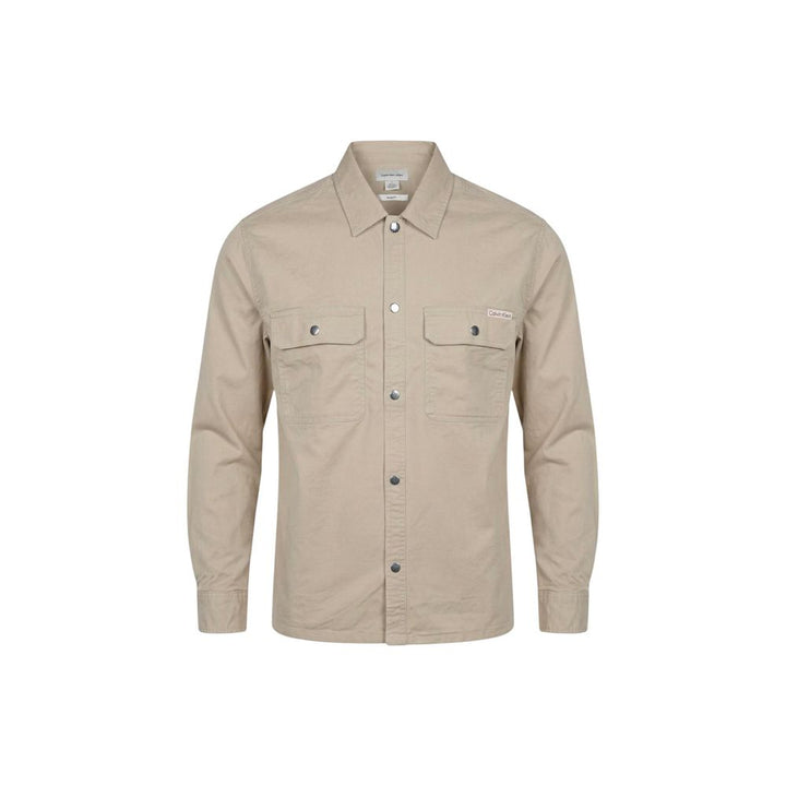 Calvin Klein Jeans Beige Denim Shirt