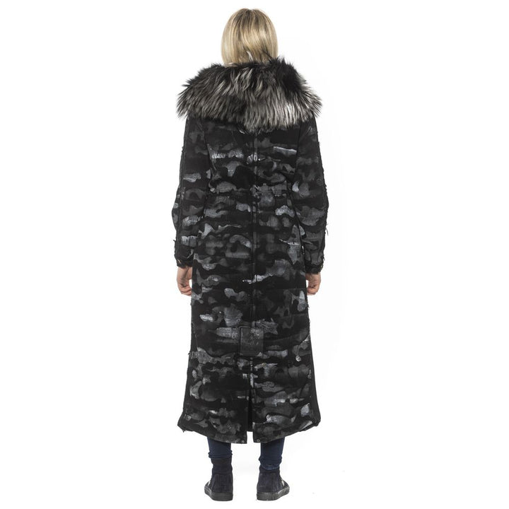 Mr&Mrs Italy Black Cotton Women Jacket