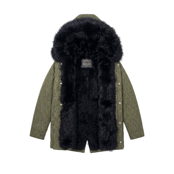 Mr&Mrs Italy Green Cotton Women's Jacket