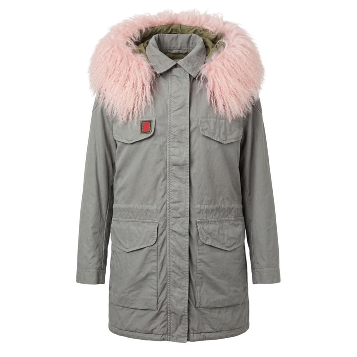 Mr&Mrs Italy Pink Cotton Women's Jacket
