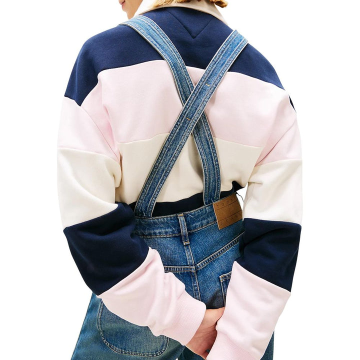 Tommy Hilfiger Jeans Blue Recycled Cotton Jumpsuit