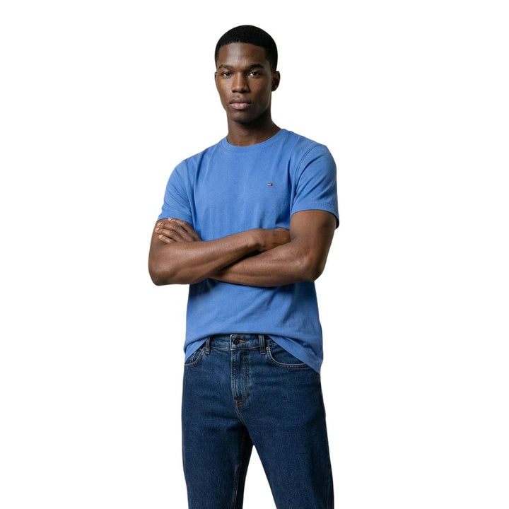 Tommy Hilfiger Jeans Blue Recycled Cotton T-Shirt