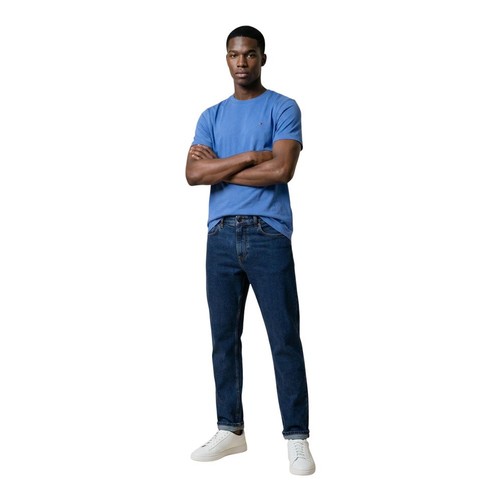Tommy Hilfiger Jeans Blue Recycled Cotton T-Shirt