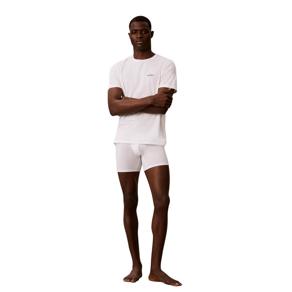 Calvin Klein Underwear White Cotton Tank Tops