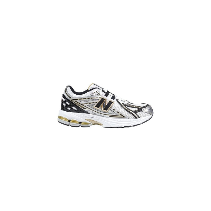 New Balance Silver Synthetic Athletic Sneakers