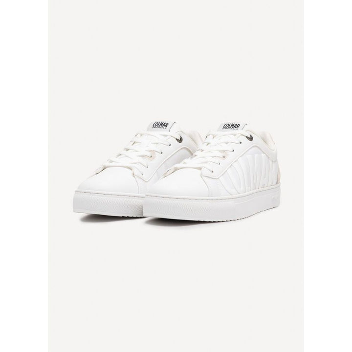 Colmar White Nylon Low Top Sneakers