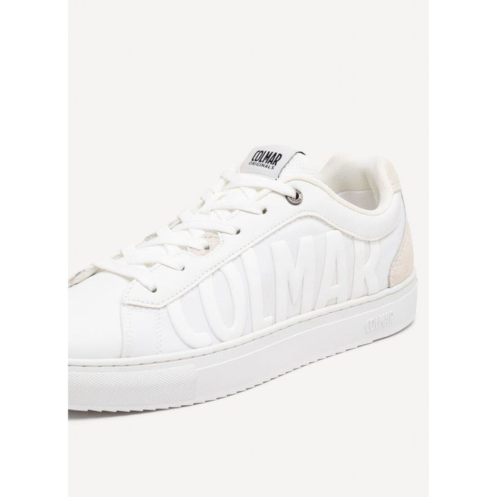 Colmar White Nylon Low Top Sneakers