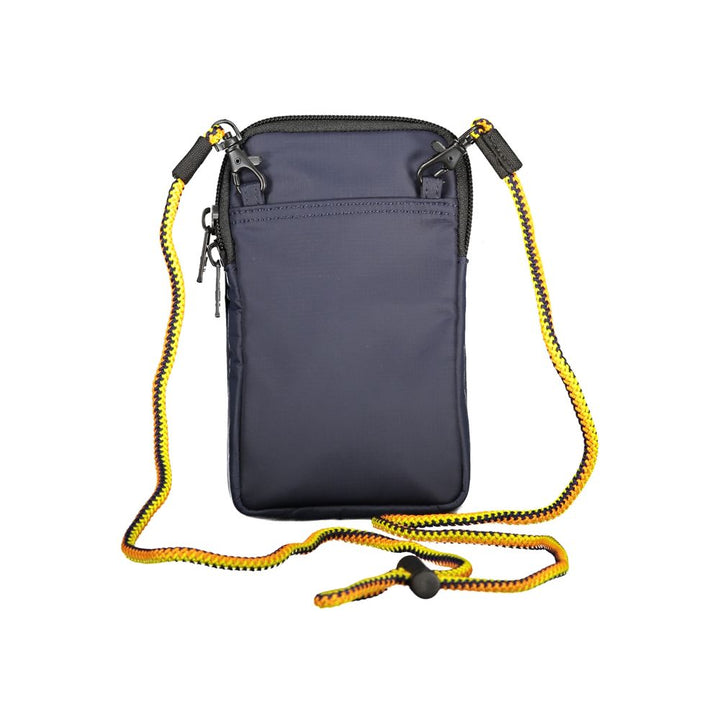 K-WAY Blu Polyester Men Shoulder Bag
