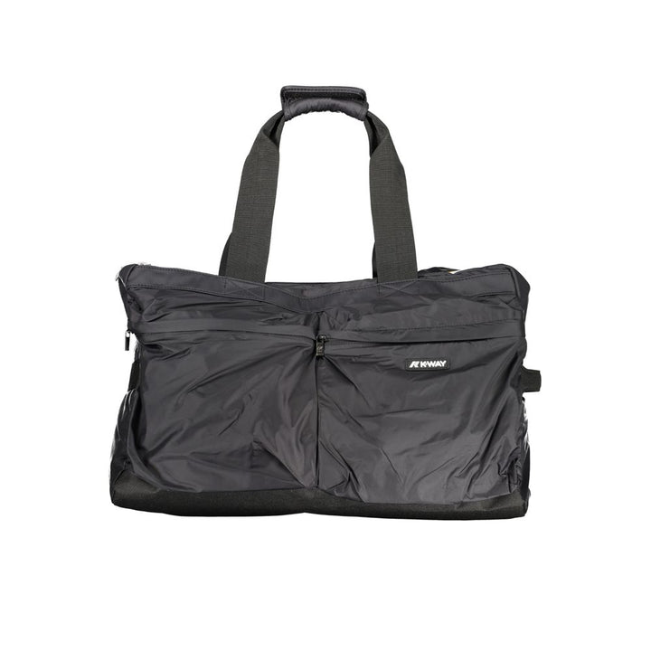 K-WAY Black Polyester Men Travel Bag
